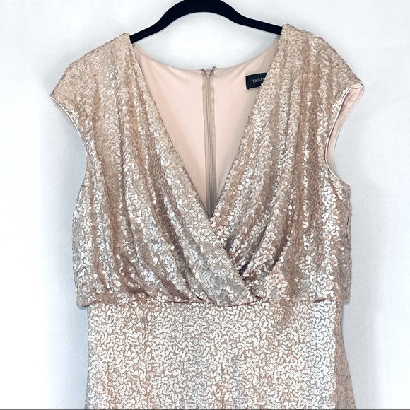 Tadashi Shoji Yuri Sequin Mini Dress - Picture 4 of 7
